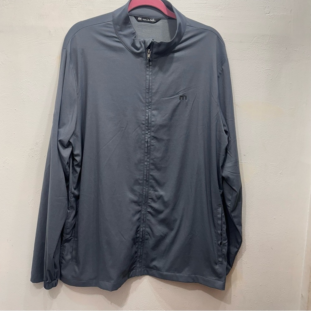 EUC XL men’s Travis Mathew Heather gray Surfaide Windbreaker Jacket